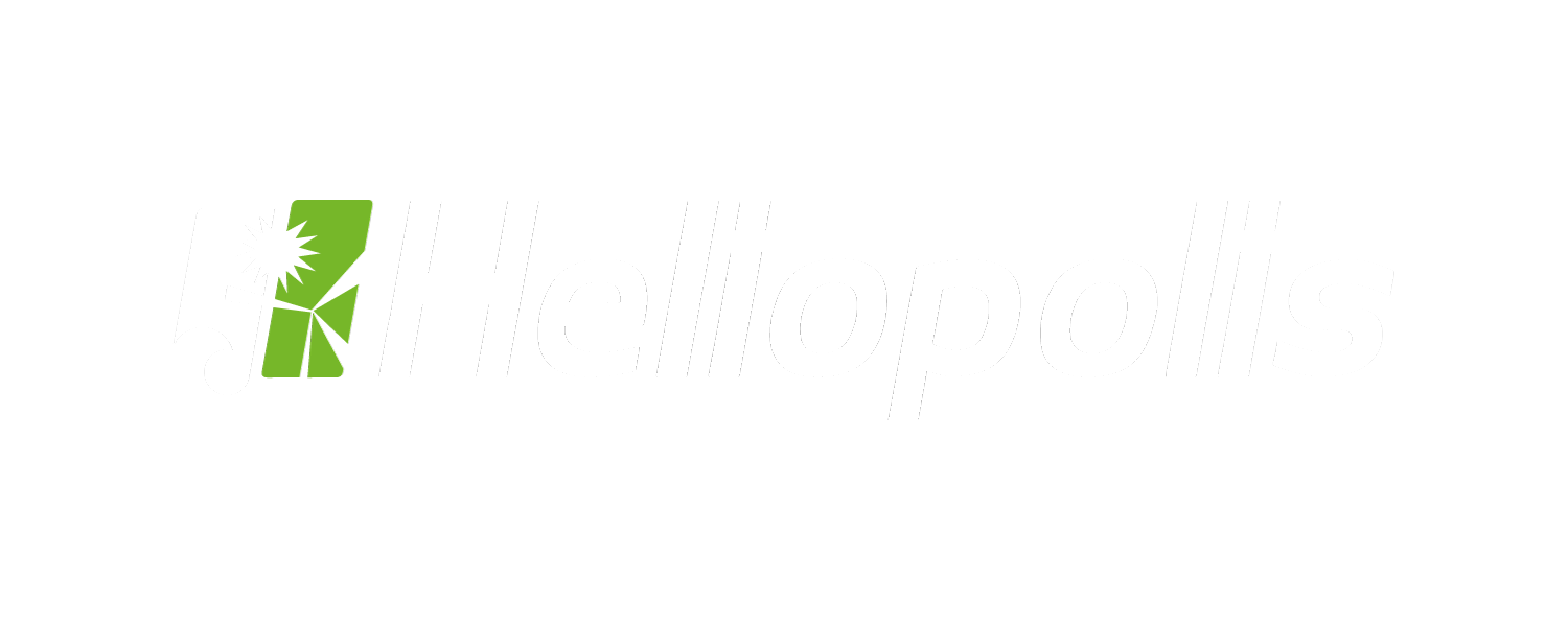 Logo Heliopolis negativo